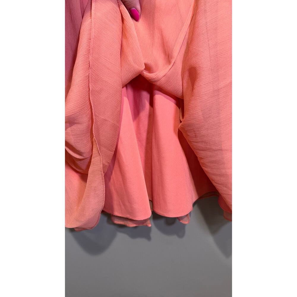 J. Crew Marbella Strapless Silk Chiffon Mini Dress Size 2 Homecoming Formal - Picture 5 of 13